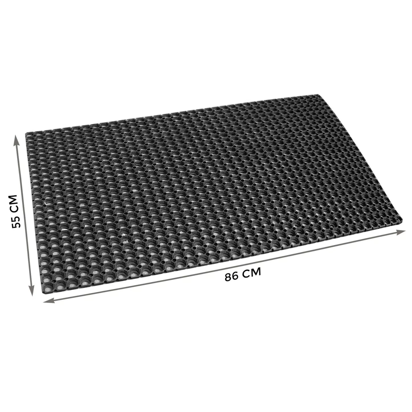 Non Slip Rubber Ring Door Mat House Entrance Rubber Mat