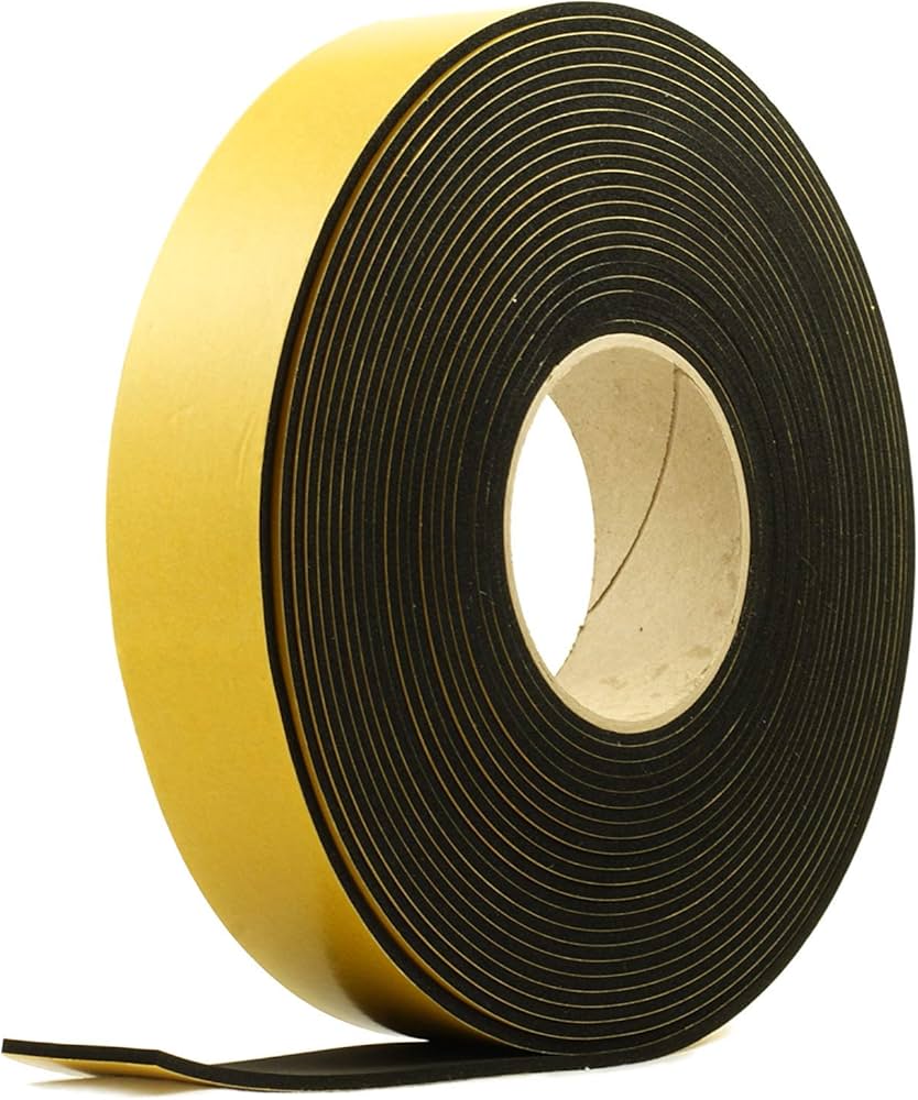 Weatherstrip Self Adhesive Solid Neoprene Rubber Strip