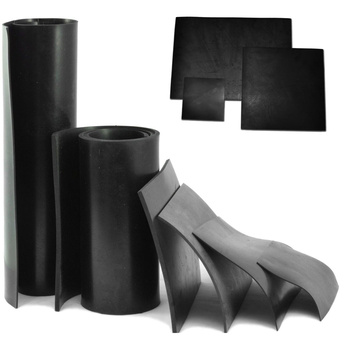 Commercial Grade Solid Rubber Sheeting Various Sizes